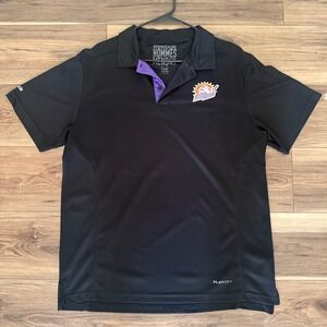 Orlando Solar Bears ECHL X Reebok PlayDry Polo Shirt Men's XL Black Hockey NHL
